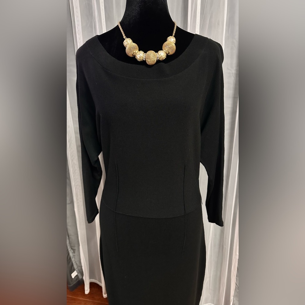 Timeless Eva Mendes Black Dress!